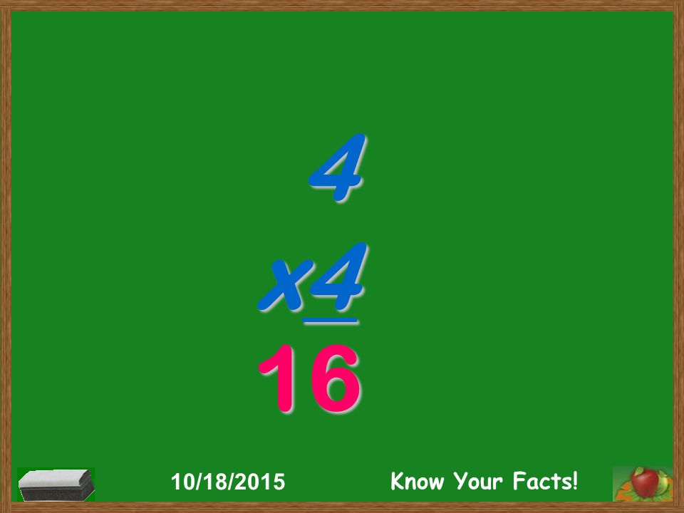 4 x /18/2015 Know Your Facts!