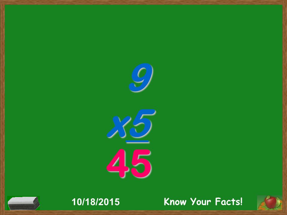 9 x /18/2015 Know Your Facts!