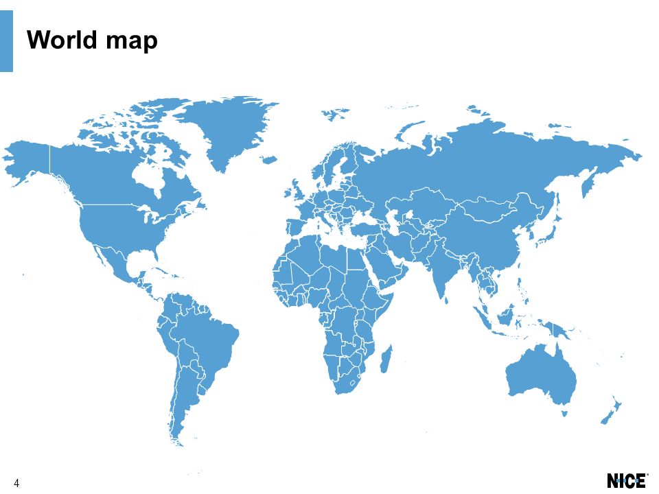 4 World map