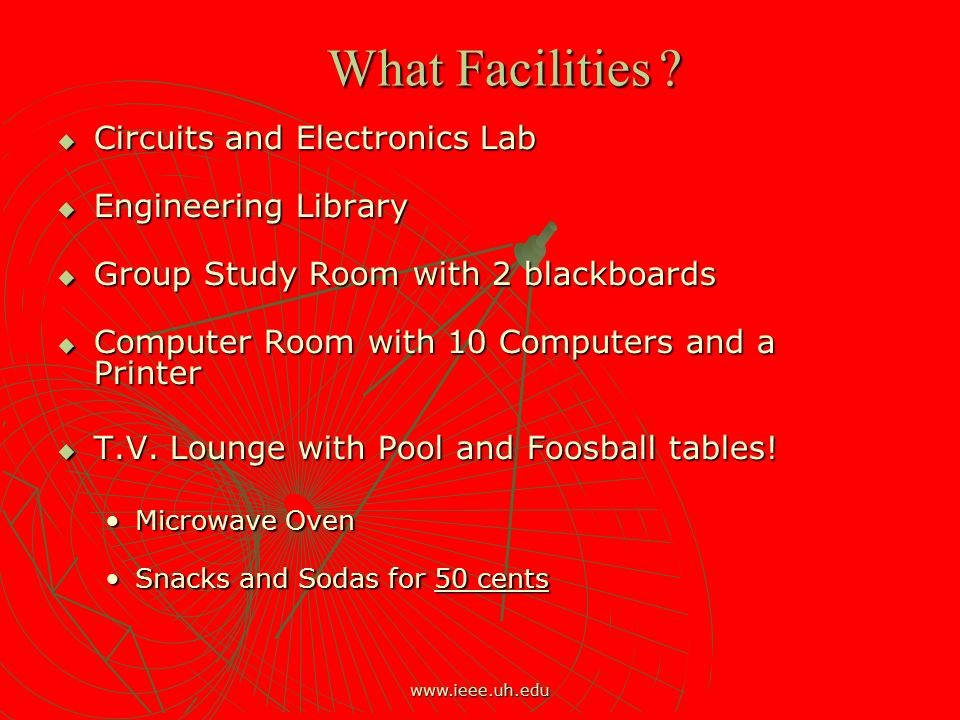 What Facilities .