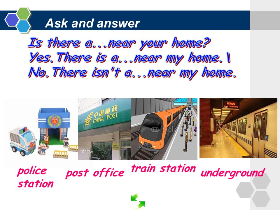 police station post office train station underground Ask and answer
