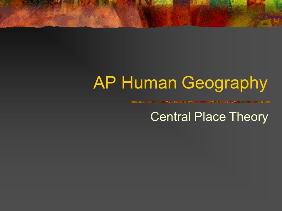 Dissertation In Human Geography