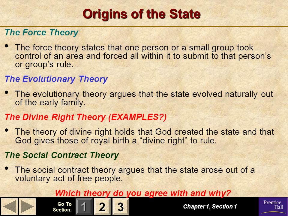 force theory definition