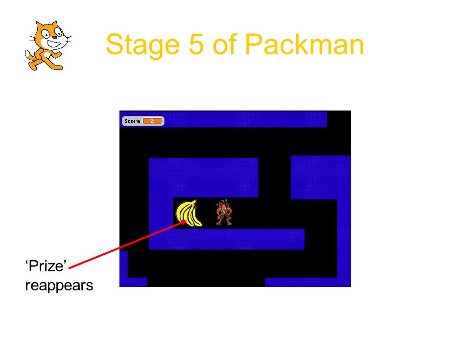Stage 5 of Packman ‘Prize’ reappears