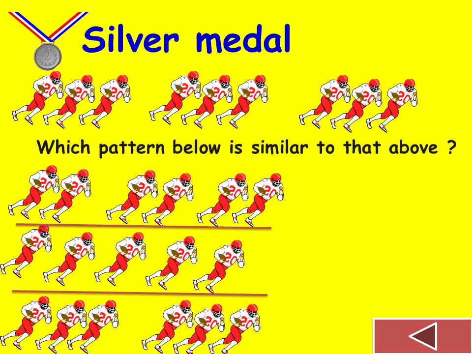 Which pattern below is similar Bronze medal
