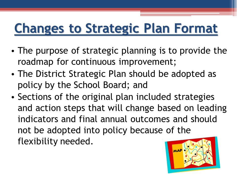 strategic plan format