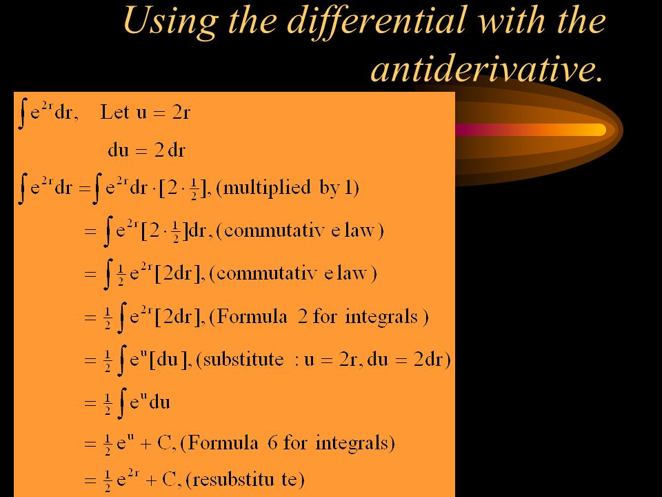 The Definition of Differentials (given y = f(x)) 1.