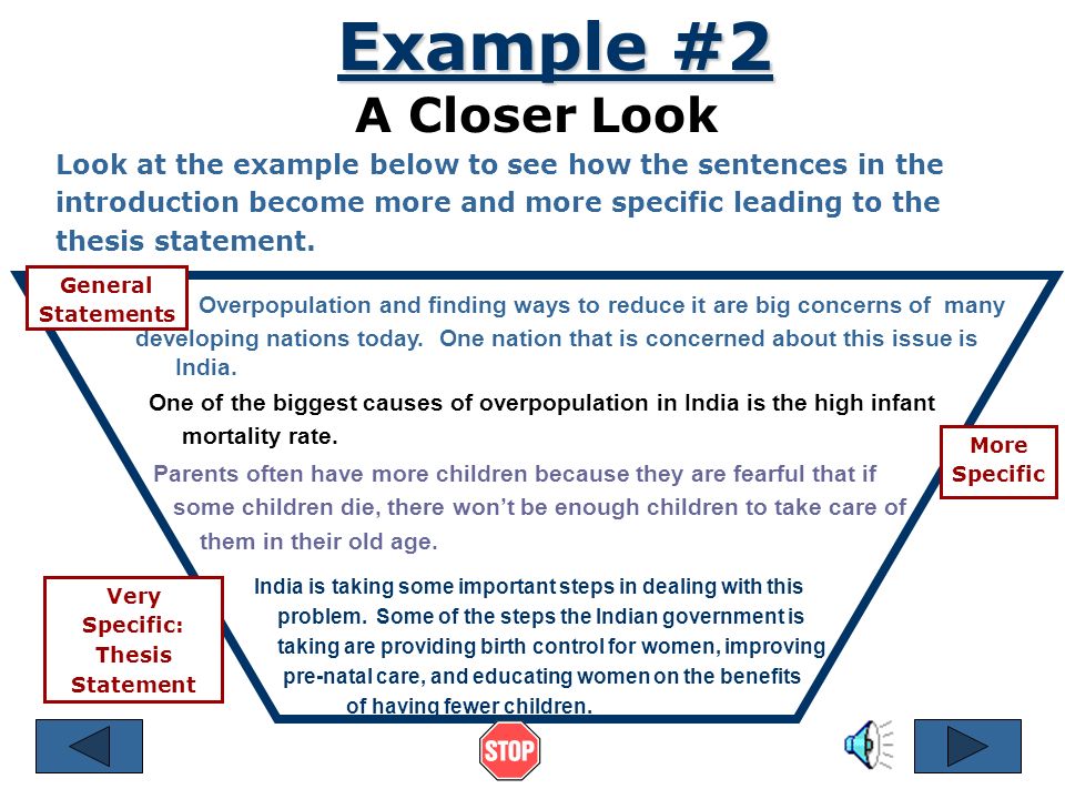 Thesis Statement Examples Essays
