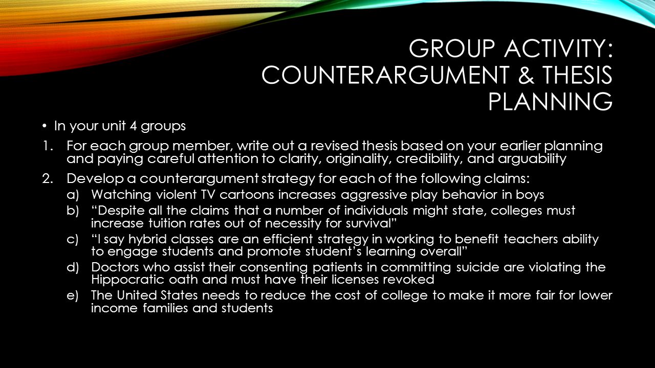 thesis group activities What this handout is about whether in the academic world or the business world, all of us are likely to participate in some form of group writing—an undergraduate group project for a class, a collaborative research paper or grant proposal. thesis group activities What this handout is about whether in the academic world or the business world, all of us are likely to participate in some form of group writing—an undergraduate group project for a class, a collaborative research paper or grant proposal.