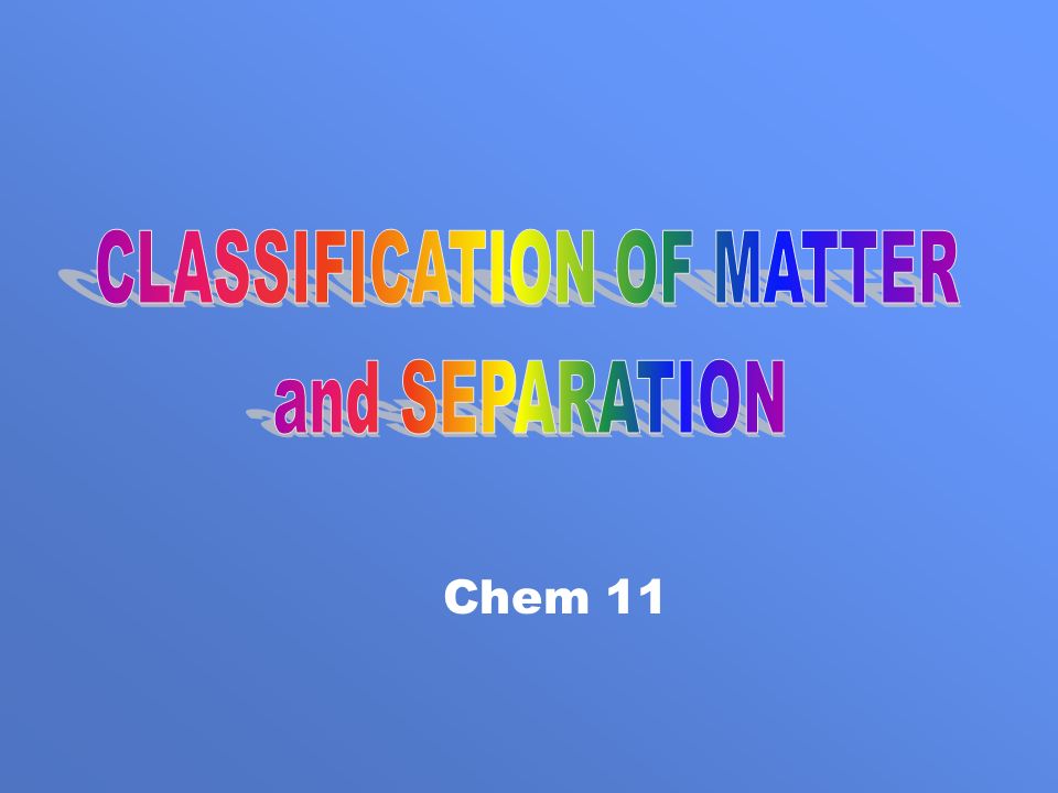 Chem 11