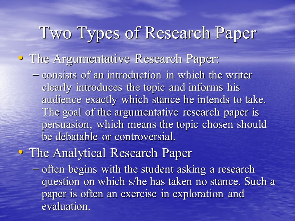types of research paper introductions types of research paper introductions