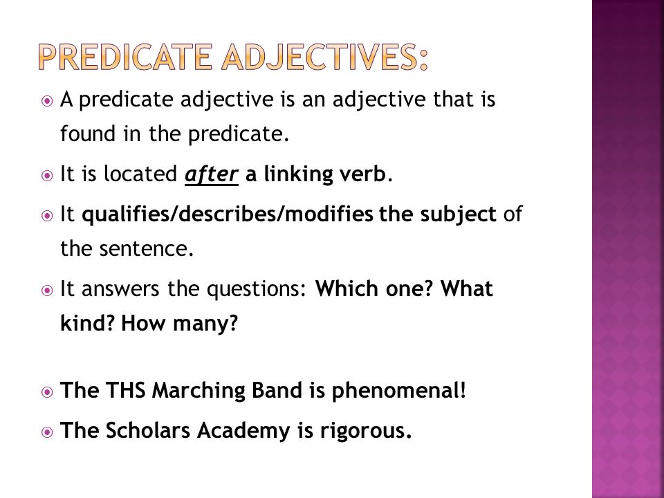Printables Predicate Adjective Worksheet predicate adjective worksheets davezan vintagegrn