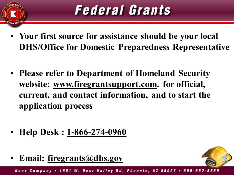 Fire Prevention Safety Fp S Tentative Lication Period Your First Source For Istance Should Be Local Dhs Office Domestic Preparedness