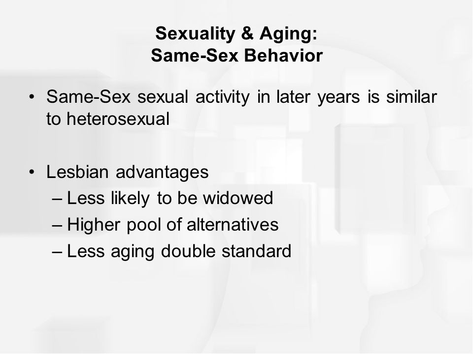 and sexual activity aging