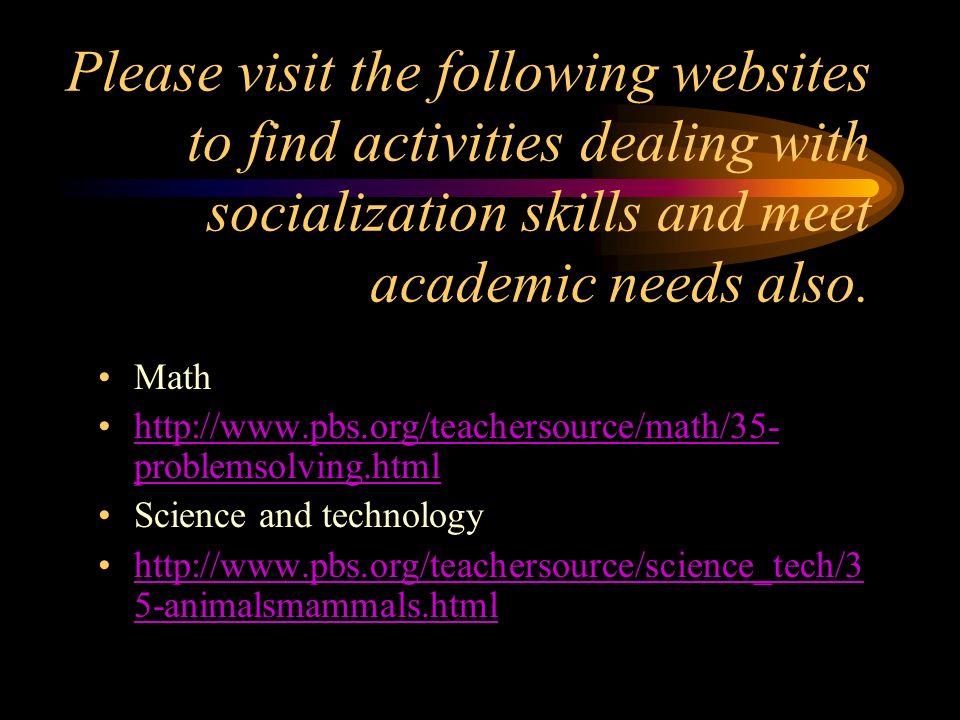 Janis Holmes Multicultural Activities Webpage Teaching Social Please Visit The Following Websites To Find Activities Dealing With Socialization Skilleet Academic Needs