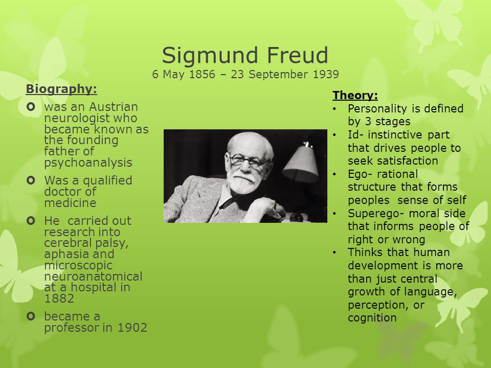 an evaluation of sigmund freuds theory of personality development an evaluation of sigmund freuds theory of personality development