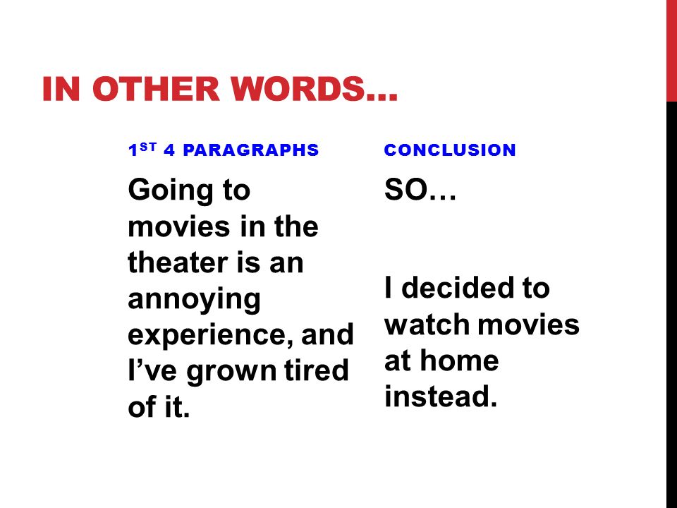 essay conclusion