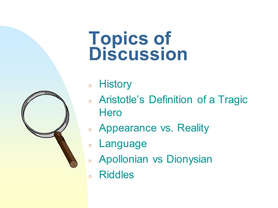 a discussion of aristotles definition of a tragic hero Discussion among scholars centers mainly on the degree to which hamartia is defined as tragic flaw or tragic error critical argument for flaw poetic justice describes an obligation of the dramatic poet, along with philosophers and priests, to. a discussion of aristotles definition of a tragic hero Discussion among scholars centers mainly on the degree to which hamartia is defined as tragic flaw or tragic error critical argument for flaw poetic justice describes an obligation of the dramatic poet, along with philosophers and priests, to.