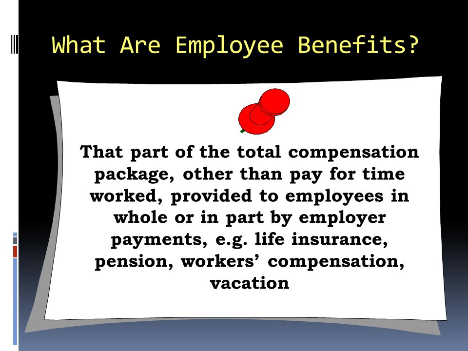 what is a compensation package