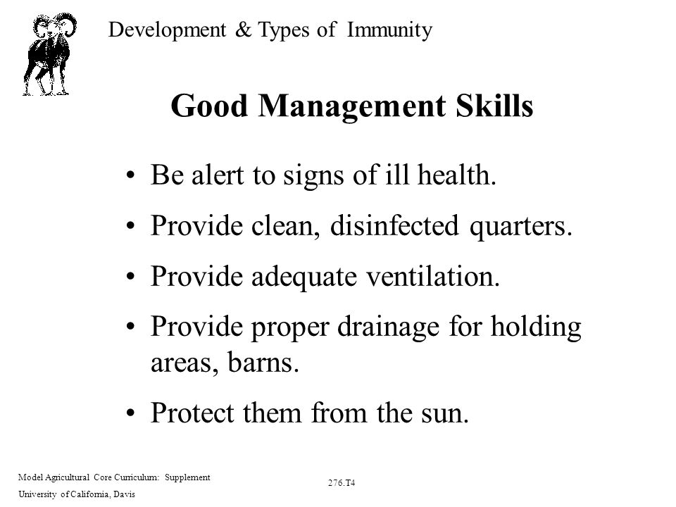 types management skills