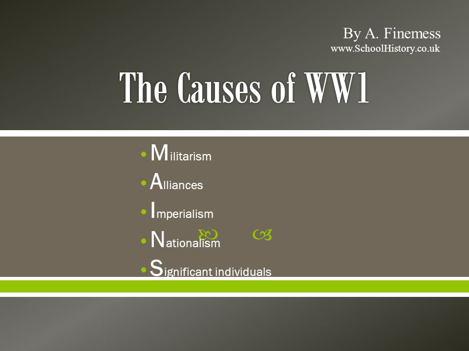 nationalism ww1 essays This was caused because of militarism, alliances, imperialism and nationalism the four main causes that started the first world war the main cause of ww1 essay. nationalism ww1 essays This was caused because of militarism, alliances, imperialism and nationalism the four main causes that started the first world war the main cause of ww1 essay.