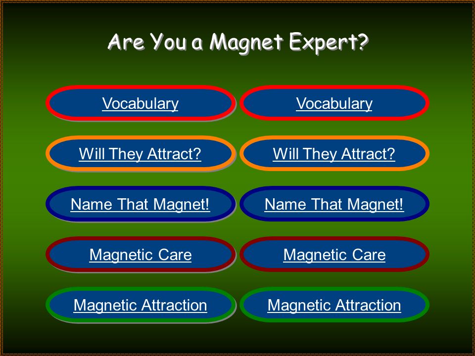 Are You a Magnet Expert