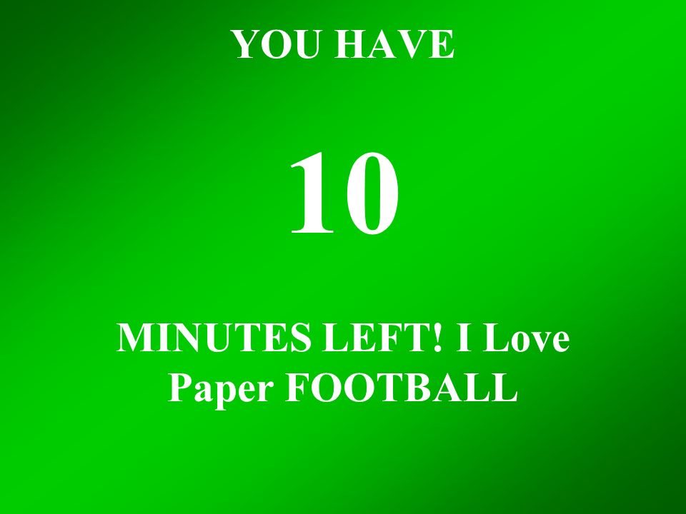 countdown 10 minutes
