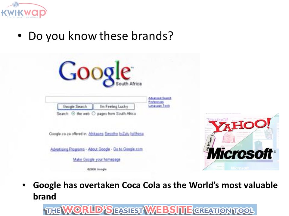 Do you know these brands Google has overtaken Coca Cola as the World’s most valuable brand
