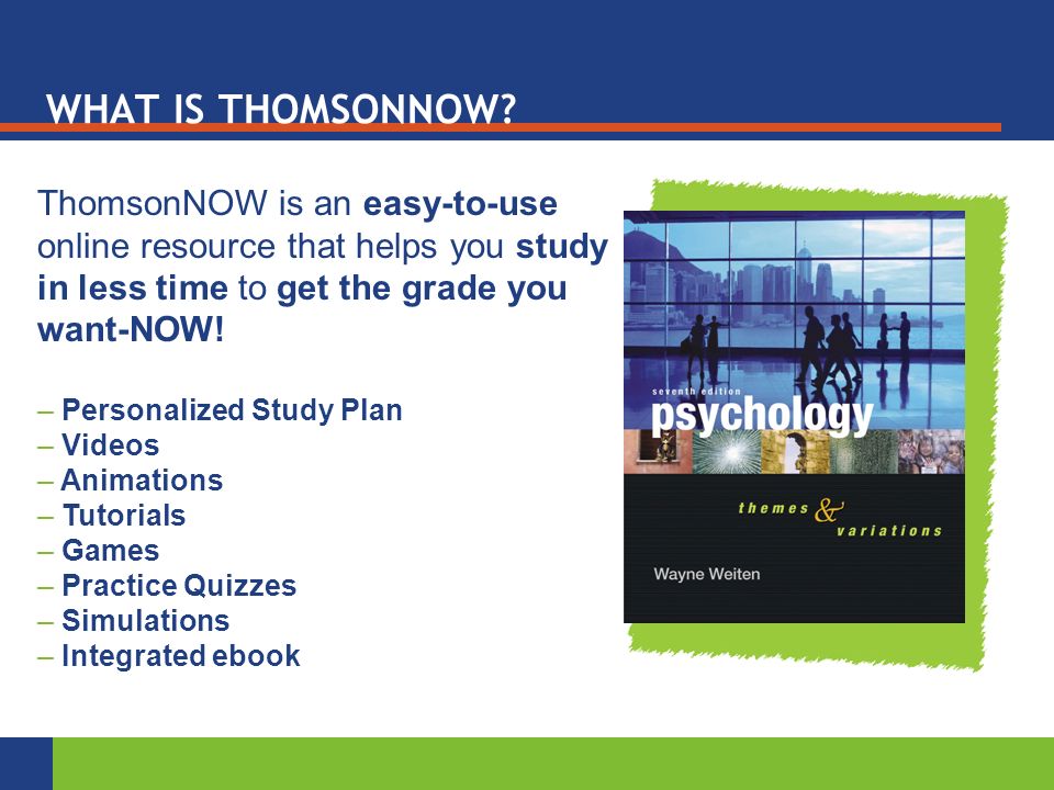 WHAT IS THOMSONNOW.