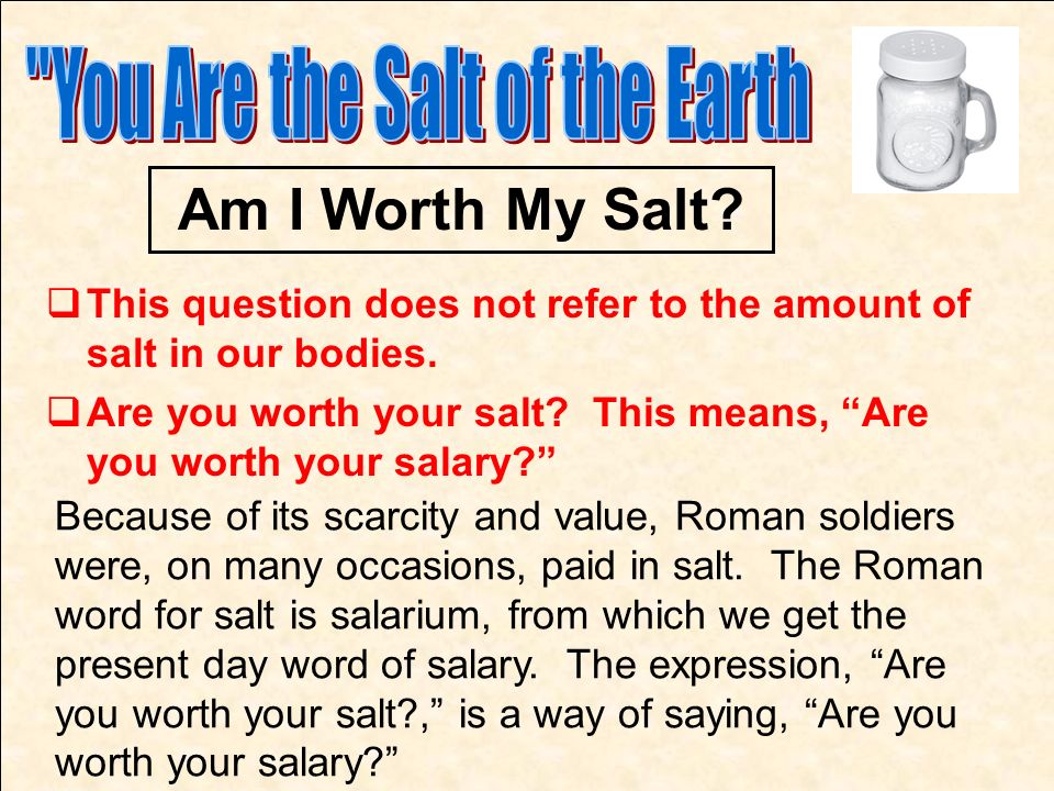 what am i worth salary