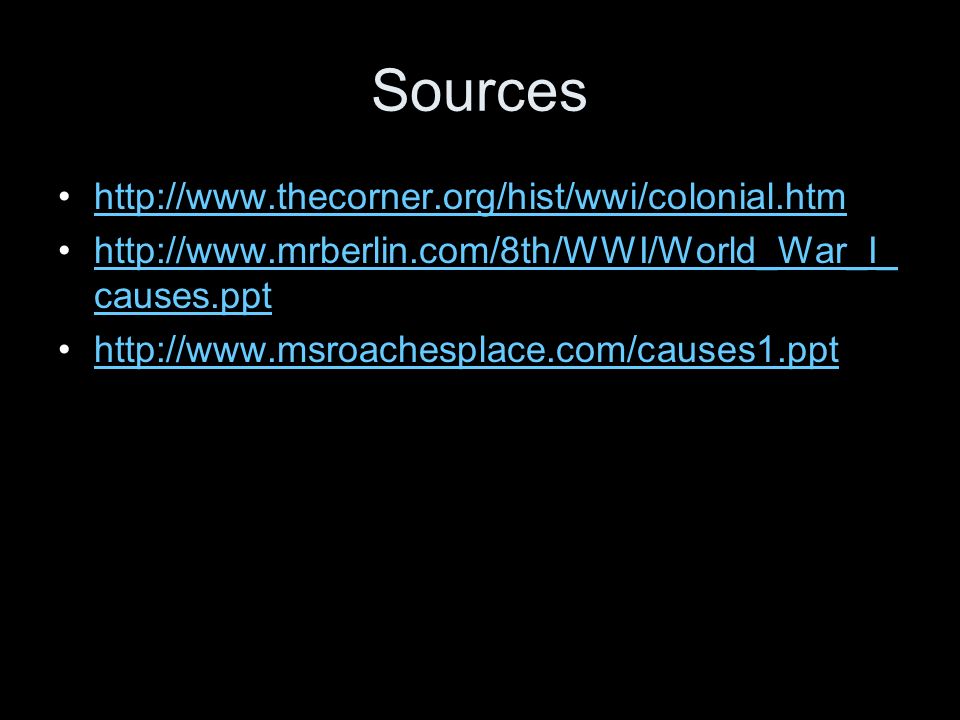 Sources     causes.ppthttp://  causes.ppt