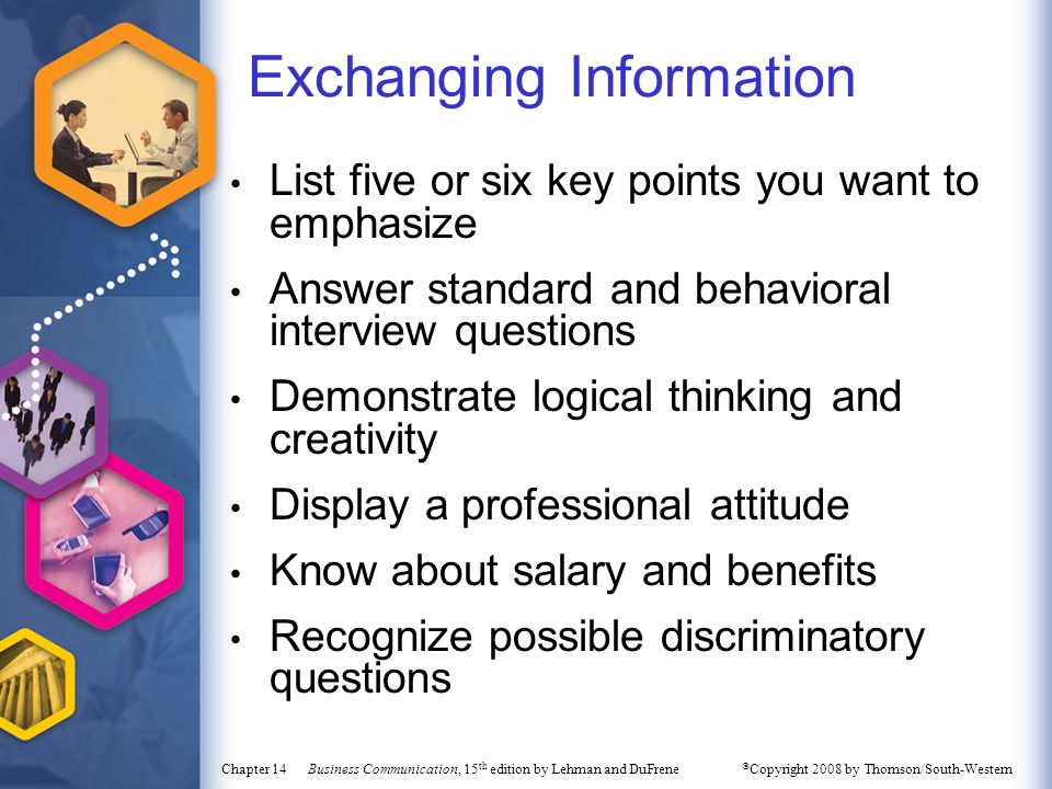 standard behavioral interview questions