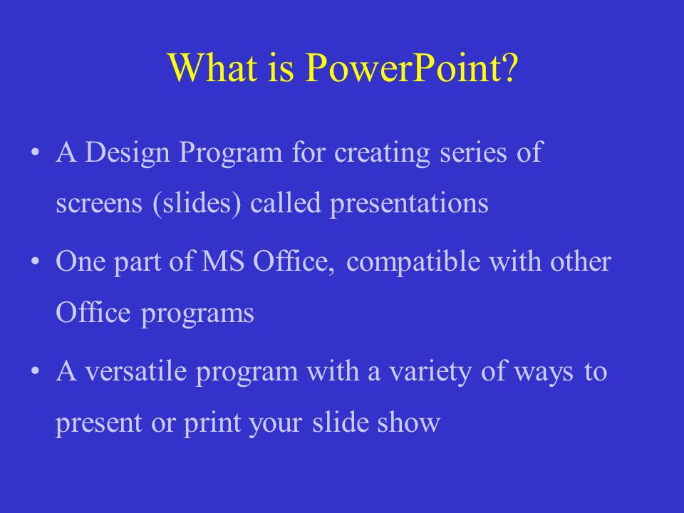 PowerPoint BASICS New Canaan Library March 2003