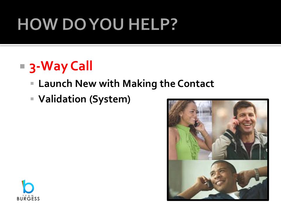  3-Way Call  Launch New with Making the Contact  Validation (System)
