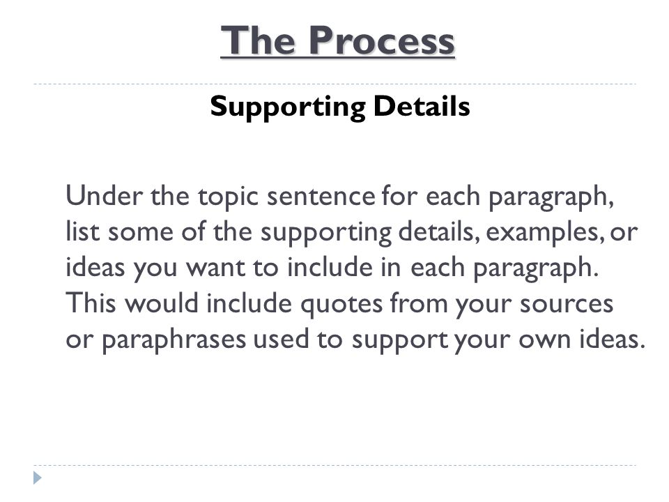 Thesis statement key words during an interview