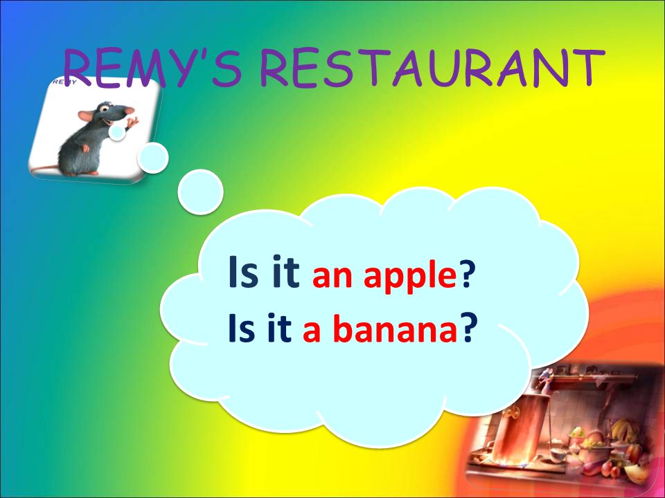 Is it an apple Is it a banana Is it an apple Is it a banana