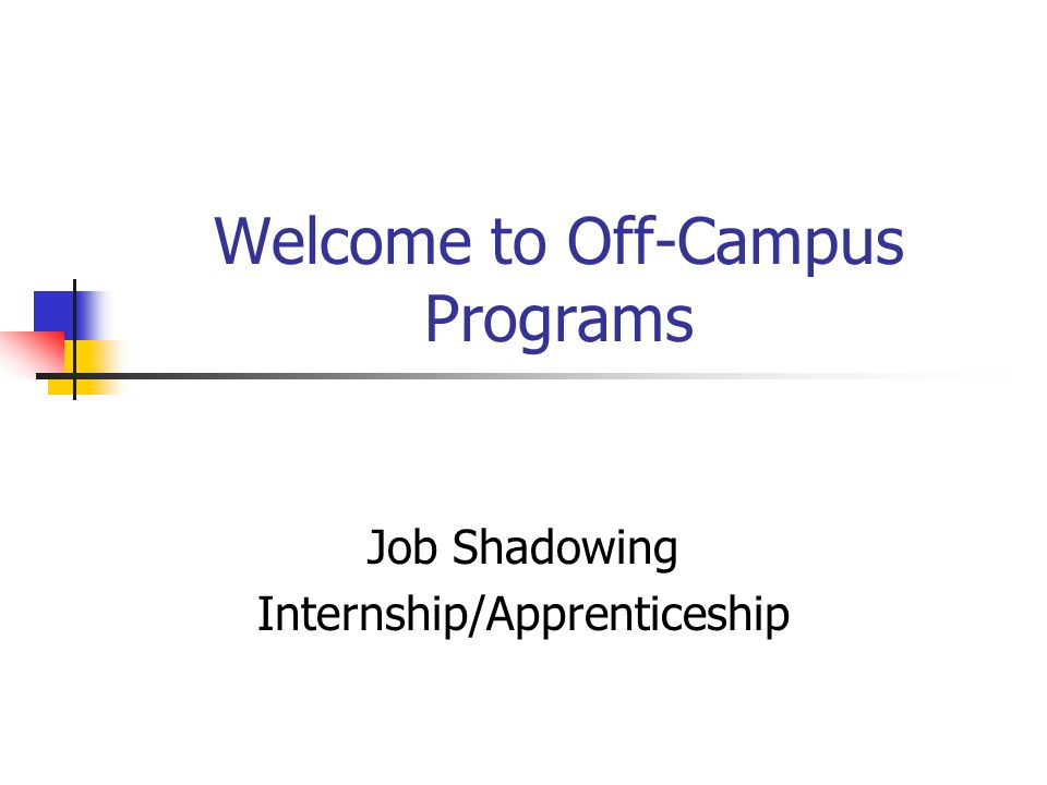 job shadowing programs