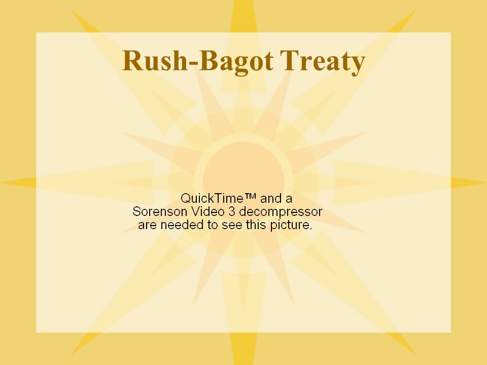 Rush-Bagot Treaty