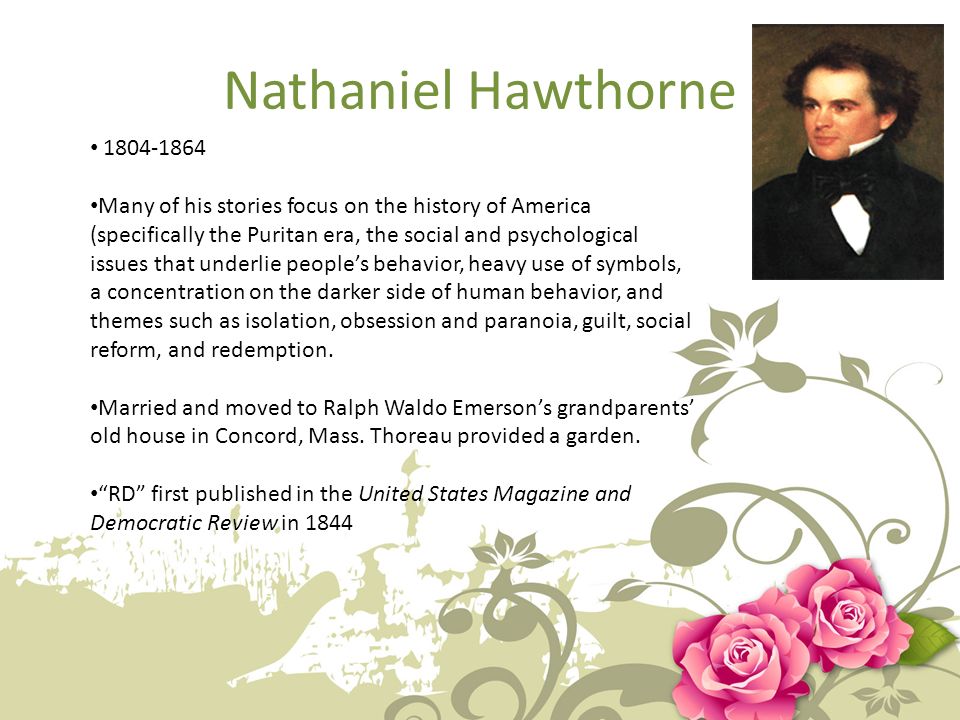 the use of symbolism in nathaniel hawthornes book stories the use of symbolism in nathaniel hawthornes book stories