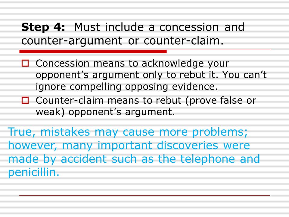 counter arguments in research papers counter arguments in research papers