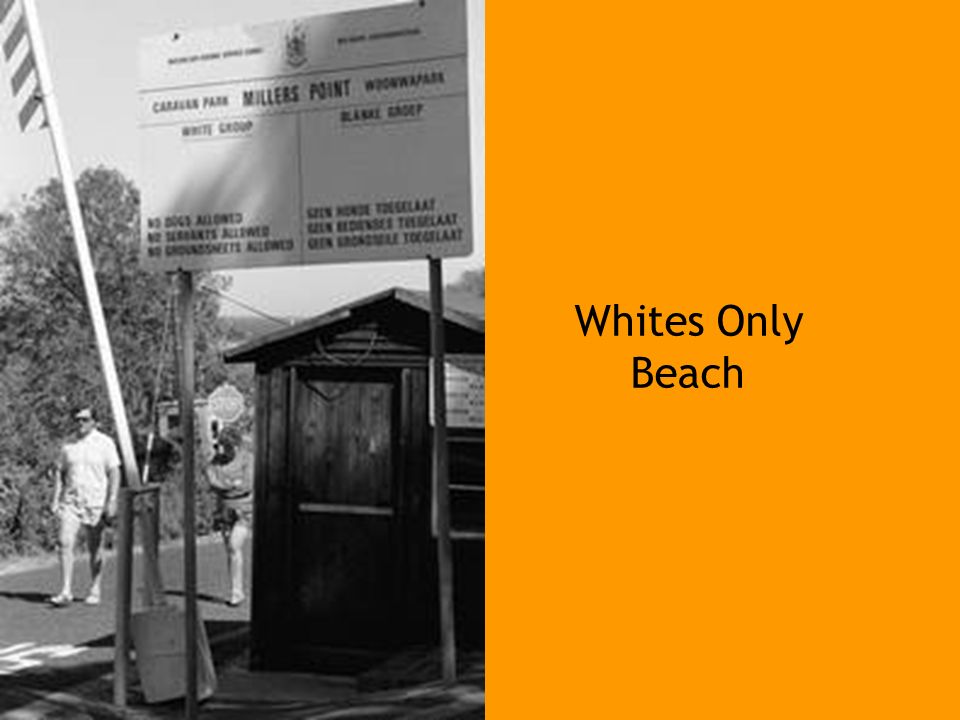Whites Only Beach
