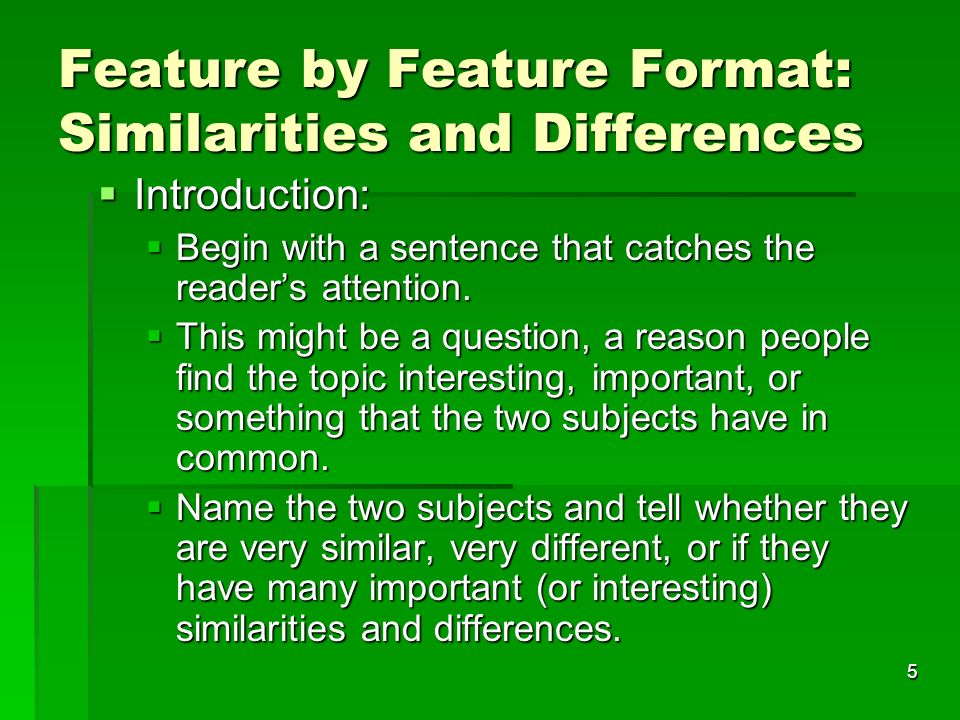 Compare And Contrast Essay About Two People