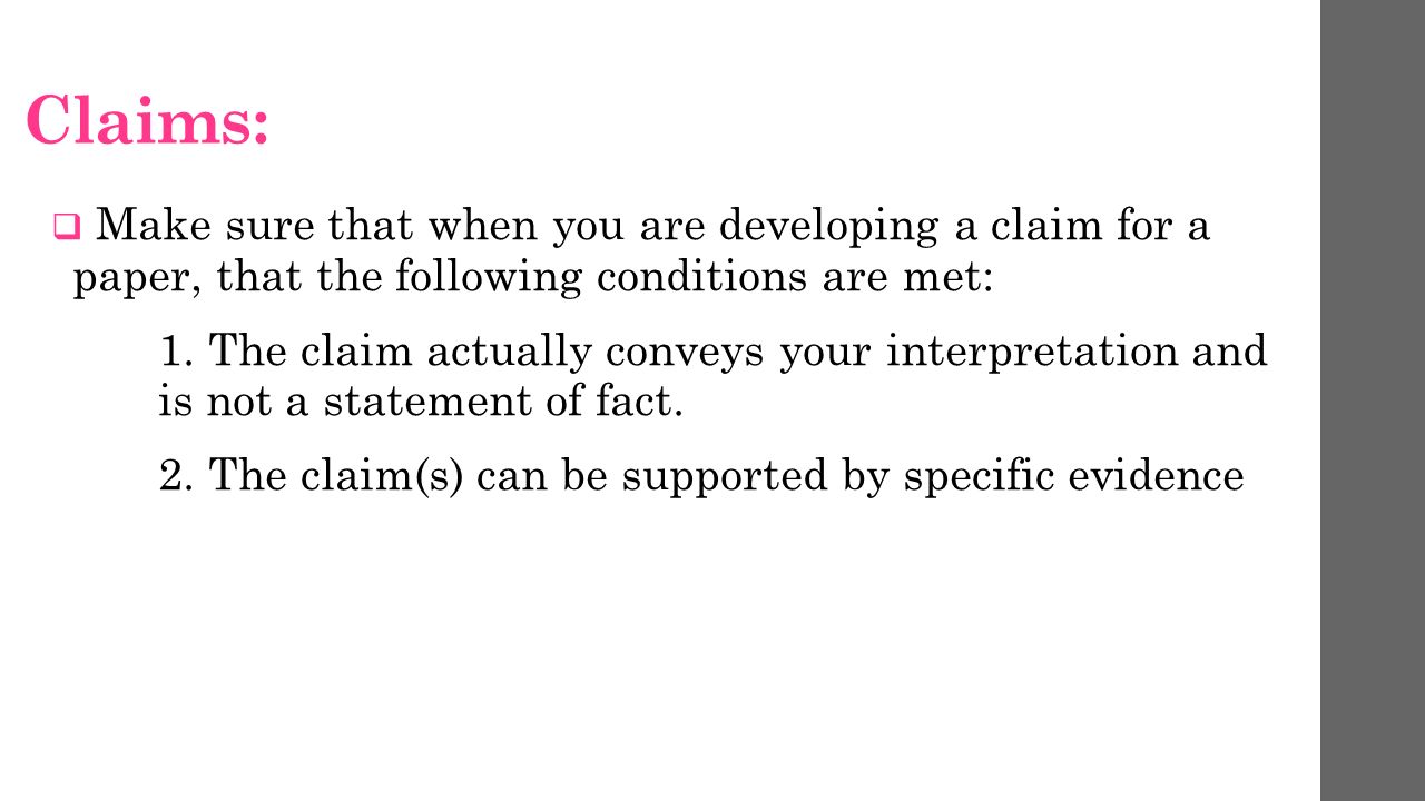 Structure For Argumentative Essay