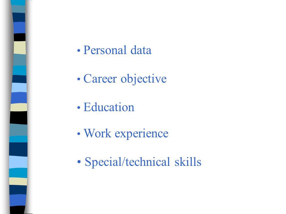 special qualifications