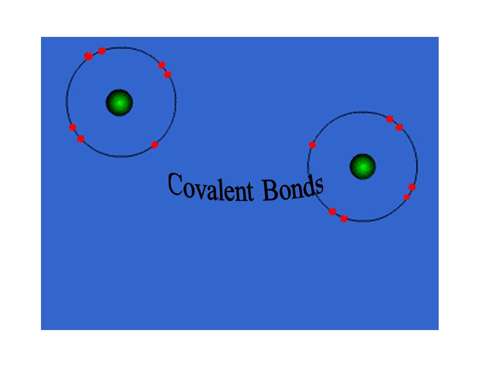 Covalent Bond Sharers Tend to be gases, liquids & soft solids Form molecules They are not conductors at any state.