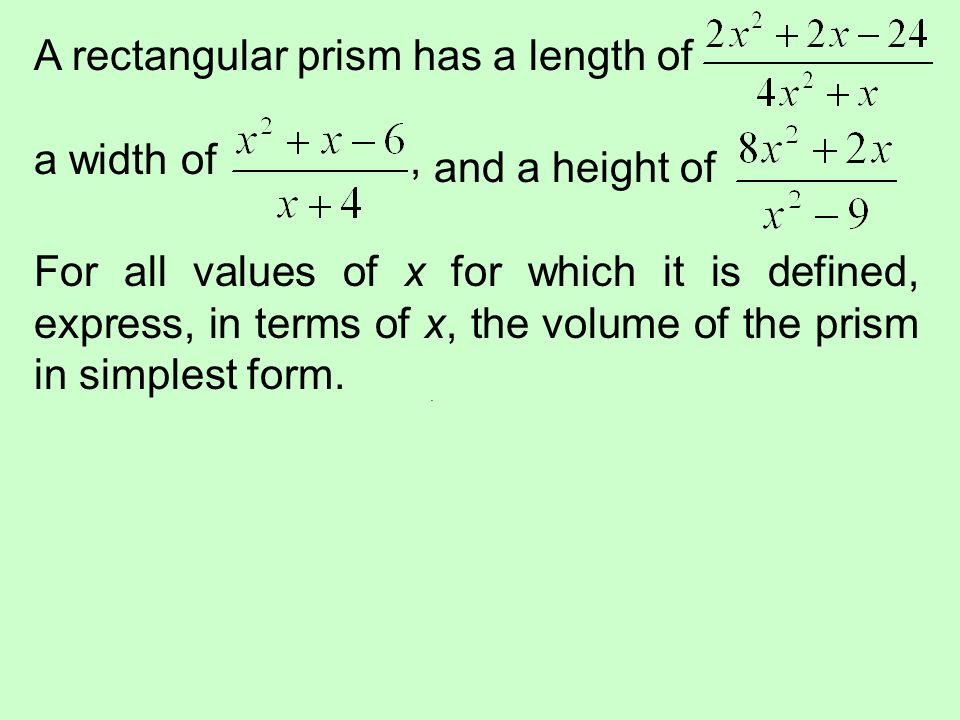Aim How Do We Multiply And Divide Rational Expressions Now 1 6 Divide To Fractions We First Need Change Division Multiplication And Flip Over The 2 Nd Fraction 1