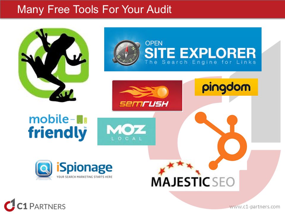 Many Free Tools For Your Audit