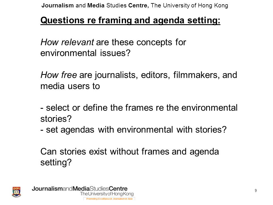 agenda setting definition