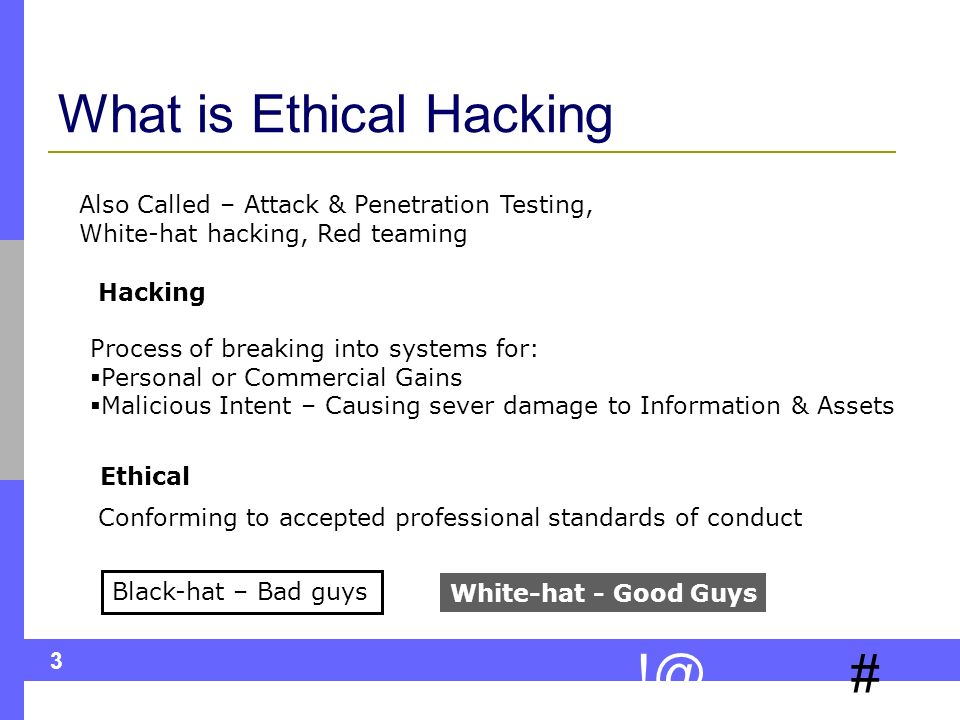 what is ethical hacking