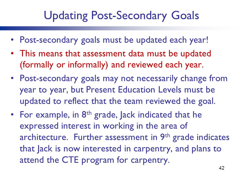 College Goals Essay